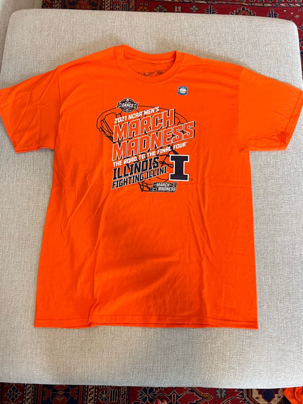 2021 March Madness Road to the Final Four Illinois Basketball Tshirt